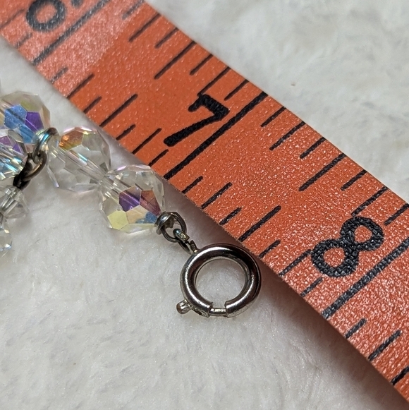 Sparkly Auroa Borealis Crystal Beaded Bracelet - Picture 2 of 6